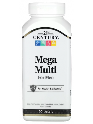 Мультивитамины 21st Century Mega Multi for Men (90 таб.)