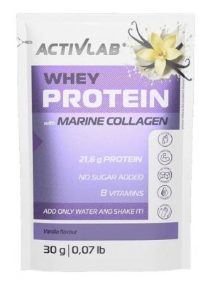Сывороточный протеин Activlab Whey Protein with Mariane Collagen (30 гр.)