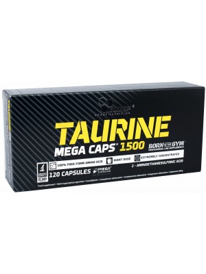 Отдельные аминокислоты Olimp Nutrition Taurine 1500 Mega Caps (120 капс.)