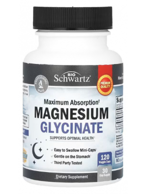 Минералы Bio Schwartz Magnesium Glycinate 500 mg. (120 капс.)