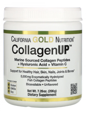 Коллаген California Gold Nutrition CollagenUP Marine Collagen + Hyaluronic Acid + Vitamin C