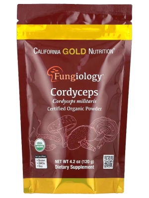 Биологически активные добавки California Gold Nutrition Fungiology Cordyceps (120 гр.)