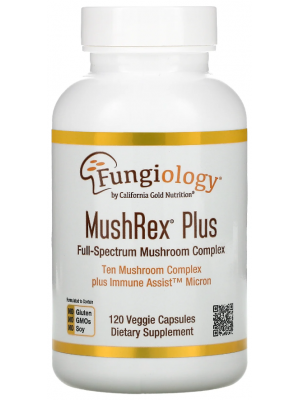 Fungiology MushRex Plus (120 капс.)