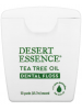 Зубные щетки, средства по уходу Desert Essence Dental Floss Tea Tree Oil (45,7 м)