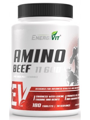 Комплексні амінокислоти EnergiVit Amino Beef 11600 (180 таб.)
