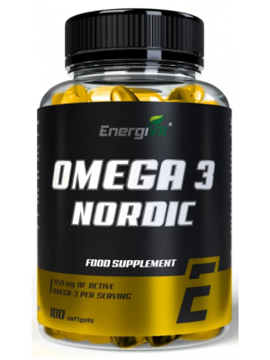 EnergiVit Omega-3 Nordic 1360mg (100 софт.)