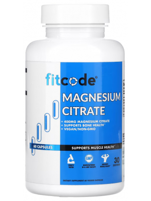 Минералы Fitcode Magnesium Citrate 400 mg. (60 капс.)