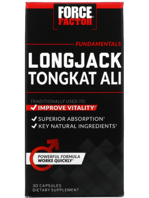 Force Factor Longjack Tongkat Ali (30 капс.)