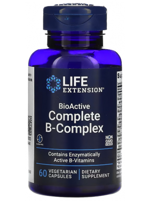 Мультивитамины Life Extension Complete BioActive Complete B-Complex (60 таб.)