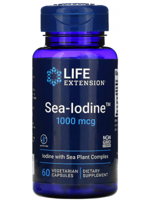 Минералы Life Extension Sea-Iodine 1000mcg (60 капс.)