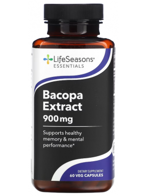 Повышение либидо и потенции LifeSeasons Bacopa Extracti (60 капс.)