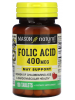 Отдельные аминокислоты Mason Natural Folic Acid 400 mcg. (100 таб.)