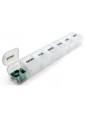 Инвентарь MotorNutrition Pillbox 7days White (1 шт.)