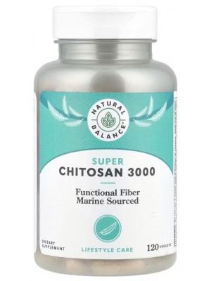 Мінерали Natural Balance Super Chitosan 3000 (120 капс.)