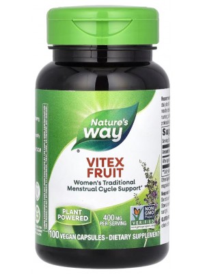 Биологически активные добавки Natures Way Vitex Fruit 400 mg (100 капс.)