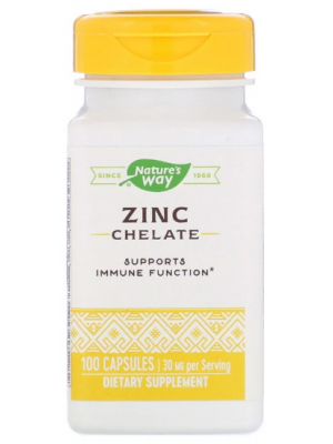 Nature's Way  Zinc Chelate  (100 капс.)