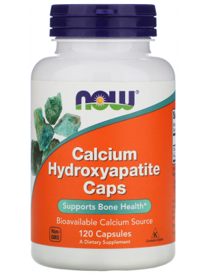 Минералы NOW Calcium Hydroxyapatite (120 капс.)
