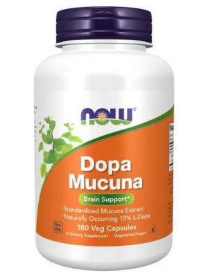 Биологически активные добавки NOW Dopa Mucuna (180 капс.)