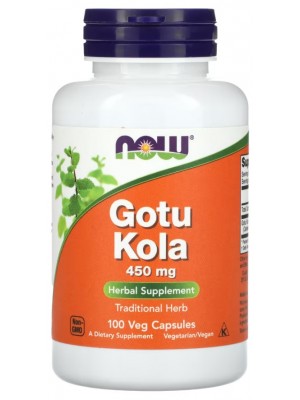 NOW Gotu Kola 450 mg (100 капс.) Биологически активные добавки NOW Gotu Kola 450 mg (100 капс.)