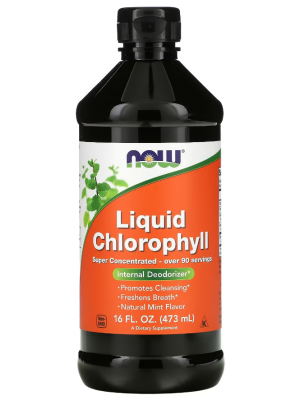 Биологически активные добавки NOW Liquid Chlorophyll  (473 мл.)