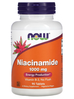 Витамины и минералы NOW Niacinamide1000mg (90 таб.)