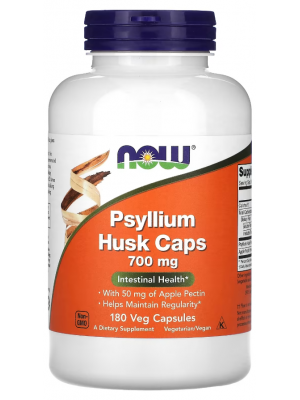 NOW Psyllium Husk Caps 700 mg (180 капс.)