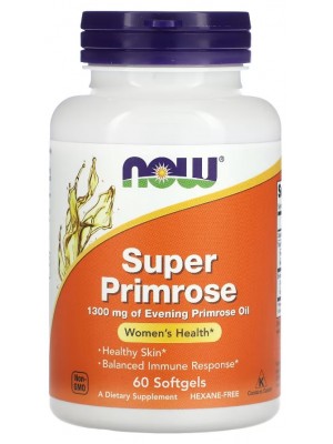 Биологически активные добавки NOW Super Primrose (60 софт.)