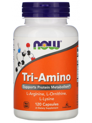 NOW Tri-Amino  (120 капс.)
