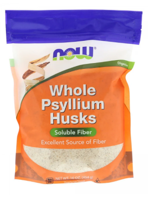 Клетчатка NOW Whole Psyllium Husks ( 454 гр.)