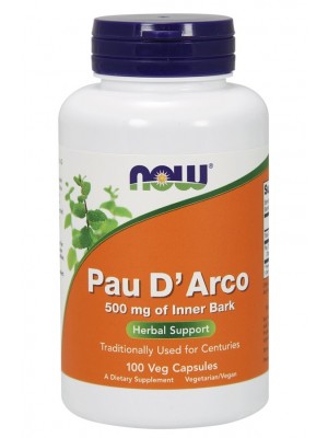 Биологически активные добавки NOW Pau D'Arco 500 mg (100 капс.)