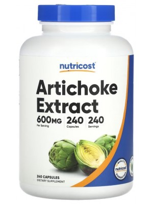 Nutricost Artichoke Extract 600 mg (240 капс.) Биологически активные добавки Nutricost Artichoke Extract 600 mg (240 капс.)