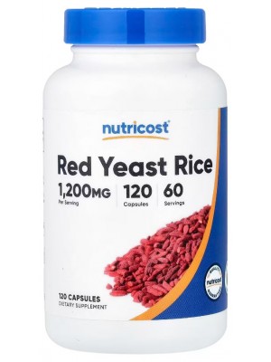 Биологически активные добавки Nutricost Red Yeast Rice 1200 mg (120 капс.)