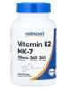 Окремі вітаміни Nutricost Vitamin K2 MK-7 100 mcg (240 софт.)