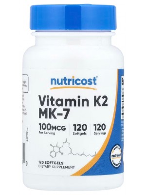 Nutrricost Vitamin K2 MK-7 100 mcg (120 софт.)
