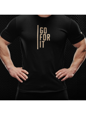 Футболки и майки Olimp Nutrition T-shirt black-gold