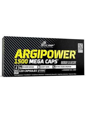 L - аргинин Olimp Nutrition Argi Power 1500 Mega Caps (120 капс.)