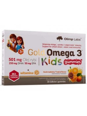 Olimp Nutrition Gold Omega 3 Kids (30 gam.)