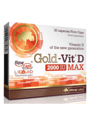 Отдельные витамины Olimp Nutrition Gold Vit D 2000 Max (30 капс.)