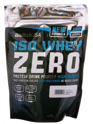 Сывороточный протеин BioTech (USA) Iso Whey Zero (500 гр.)