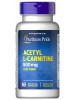L - карнитин Puritan's Pride Acetyl L-Carnitine 500 mg (30 капс.)