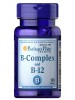 Отдельные витамины Puritan's Pride B-Complex + B-12 (90 таб.)