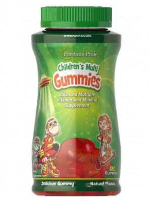 Puritan's Pride Childrens Multivitamin Gummies (120 капс.)
