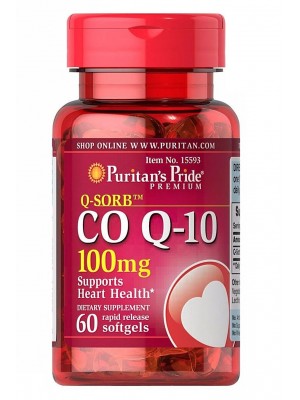 Биологически активные добавки Puritan's Pride CO Q-10 100mg (60 капс.)