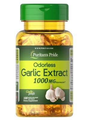 Биологически активные добавки Puritan's Pride Garlic 1000mg (100 капс.)