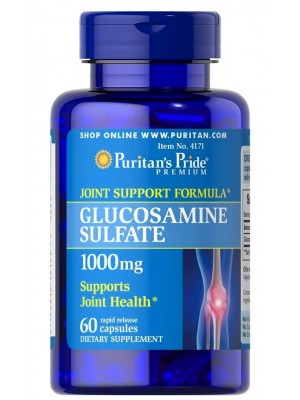 Глюкозамин Puritan's Pride Glucosamine Sulfate 1000mg (60 капс.)