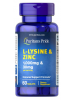 Отдельные аминокислоты Puritan's Pride L-Lysine & Zink 1000mg & 30mg (60 таб.)