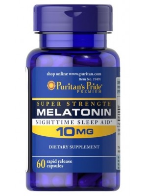 Мелатонин Puritan's Pride Melatonin 10mg (60 капс.)