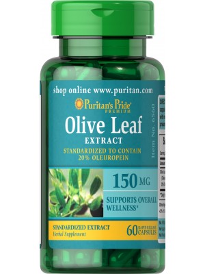 Биологически активные добавки Puritan's Pride Olive Leaf (60 капс.)