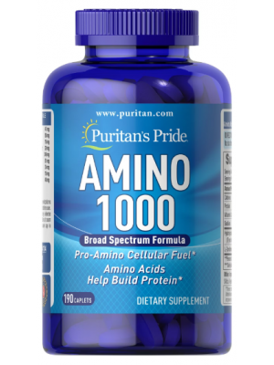 Комплексные аминокислоты Puritan's Pride Amino 1000 (190 таб.)
