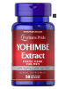 Повышение либидо и потенции Puritan's Pride Yohimbe Extract 1000 (50 капс.)